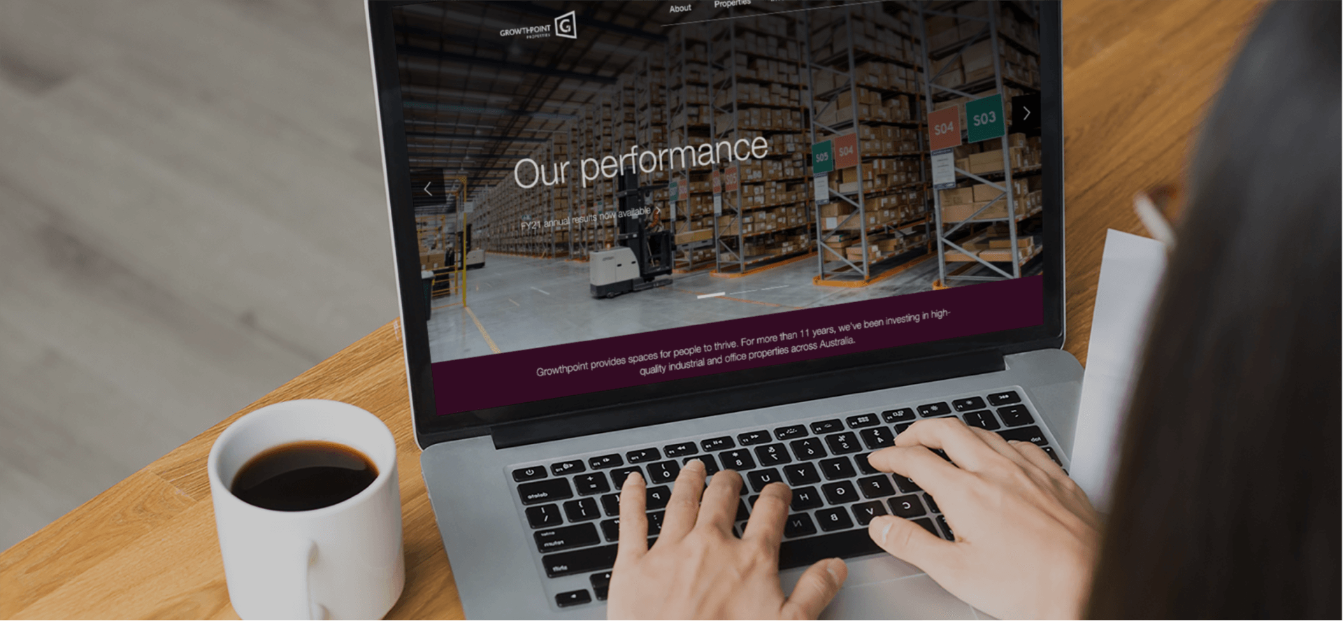 A website refresh and data visualisation