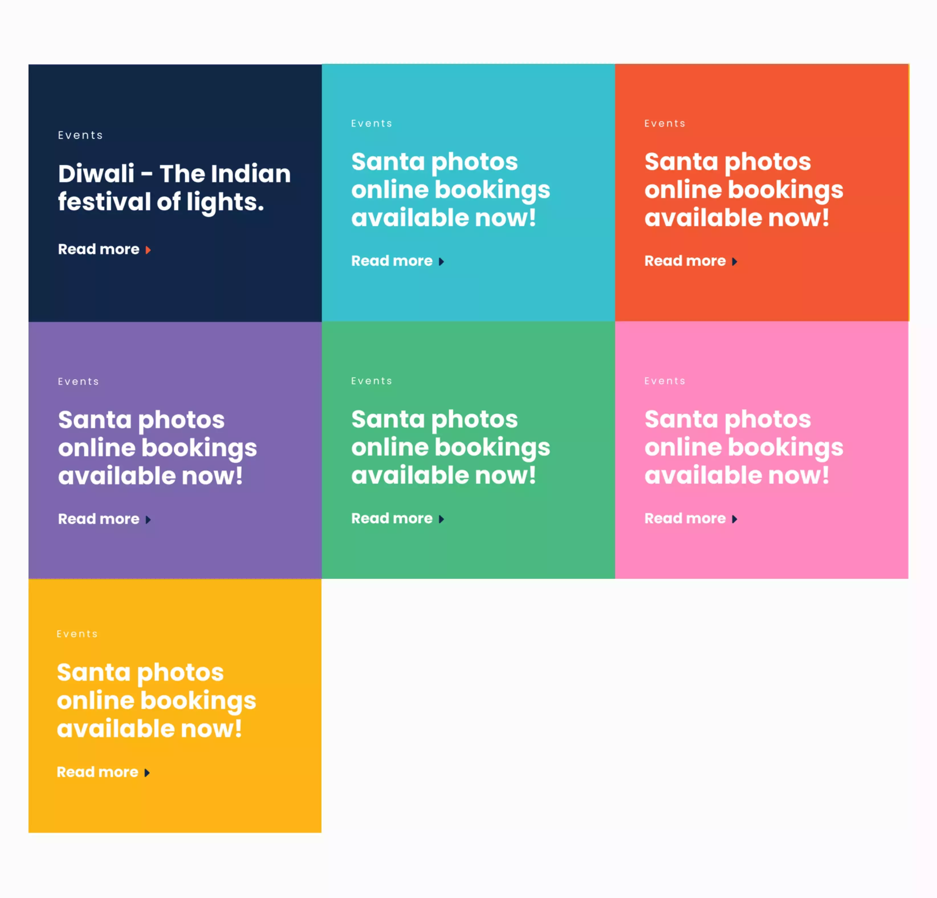 Flexible colour palette
