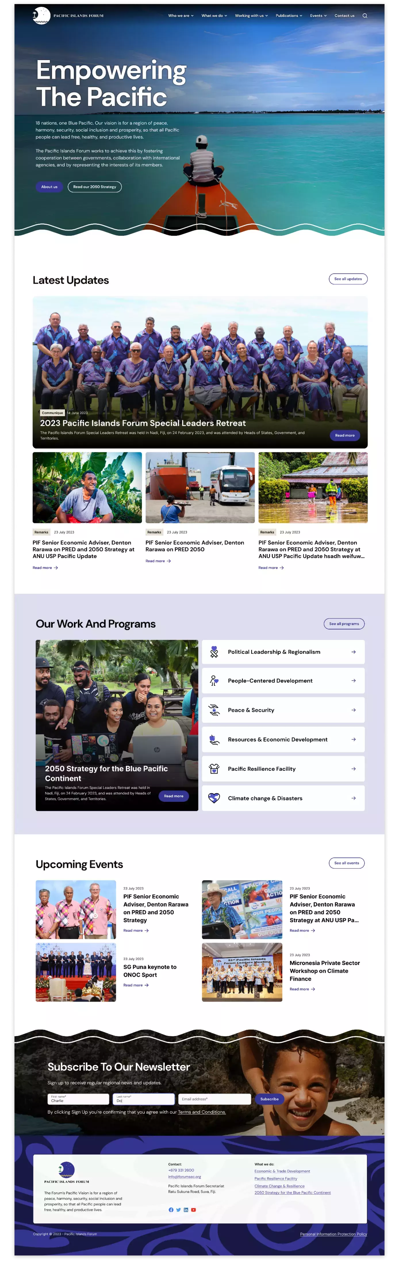 Complete design refresh