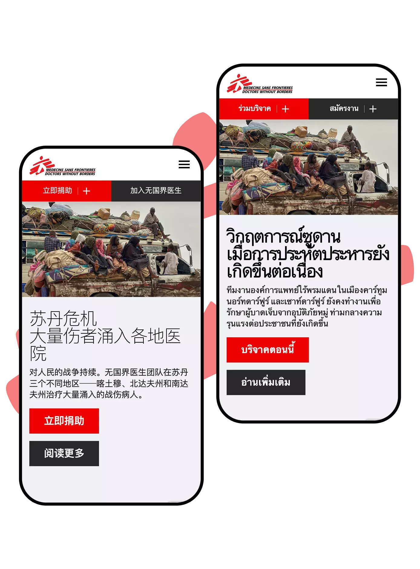 Multilingual website