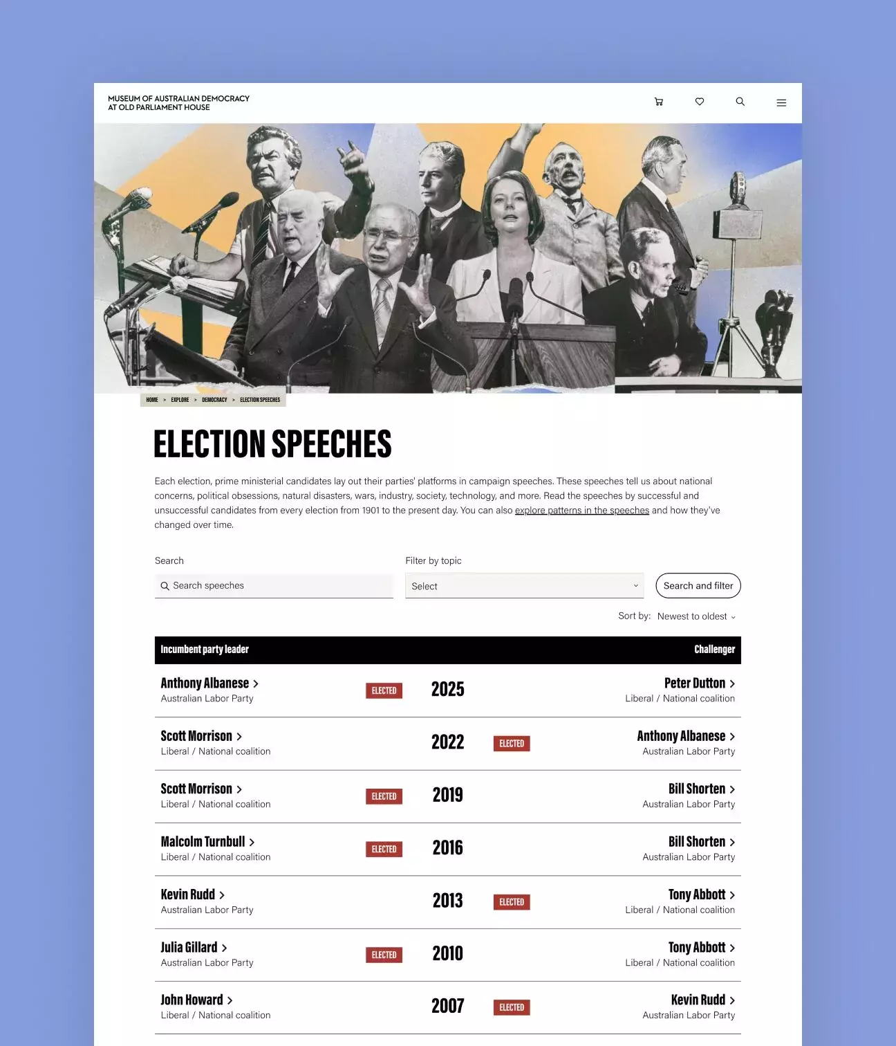 Microsite consolidation